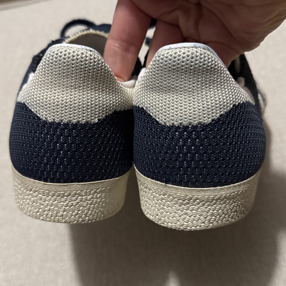 Adidas Gazelle Primeknit Sneaker-Mens 7.5-Blue/White-GUC - Picture 8 of 16